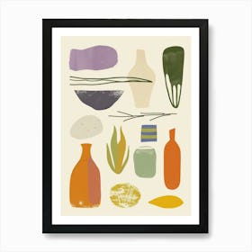 Abstract Objects Collection 13 Art Print