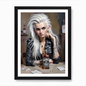 Punk Daniels Art Print