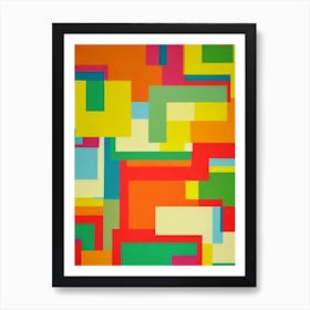 Abstract Modern Jpeg Art Print