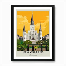 New Orleans Travel Art Print