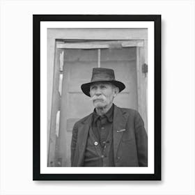 Old Sheep Herder, Sheridan County, Montana By Russell Lee Art Print