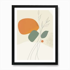 Abstract Flower 40 Art Print