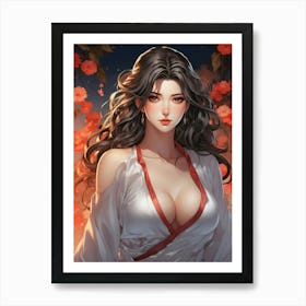 Asian Girl 1 Art Print