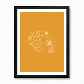 Malibu 1 Art Print