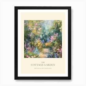 Cottage Garden Poster Wild Garden 9 Art Print