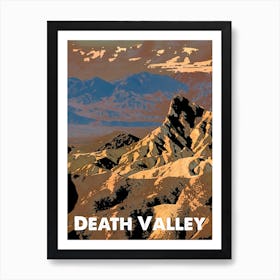 Death Valley, National Park, Nature, USA, Wall Print, Art Print