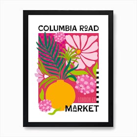 Columbia Road Market Art Print