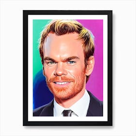 Michael C Hall Pop Movies Art Movies Art Print