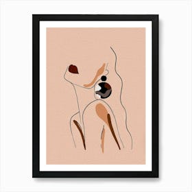 Portrait Of A Woman 2 Art Print