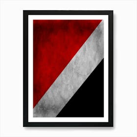 Sealand Principality Of Flag Texture Art Print
