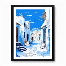 Greece Village 2 Art Print