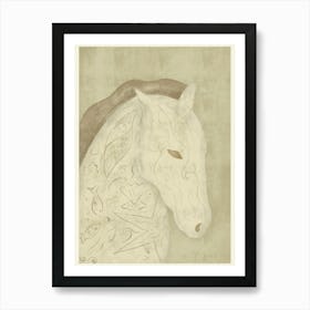 Horses_002 Art Print