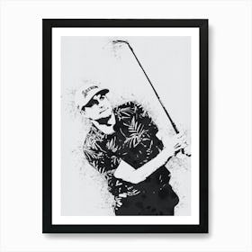 Keegan Bradley Art Print