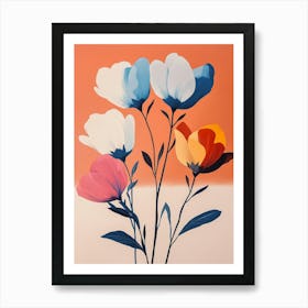 Flowers In A Vase 38 Art Print