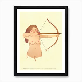 Sagittarius Art Print