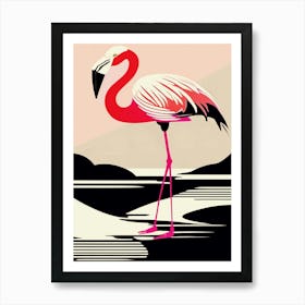 Flamingo Art Print