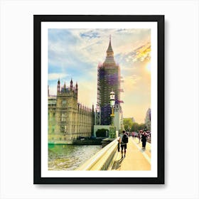 Big Ben In London 1 Art Print