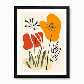 Poppies 96 Art Print