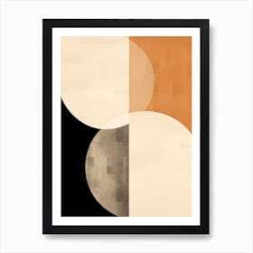 Bauhaus Odyssey: Geometric Quest Art Print