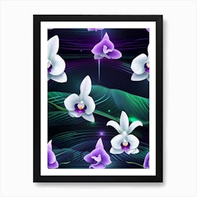 Orchids 3 Art Print