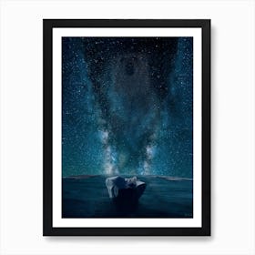 On Thin Ice Art Print