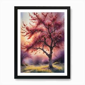 Cherry Blossom Tree 12 Art Print