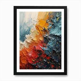 Abstract Painting 4 Art Print