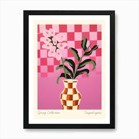 Spring Collection Snapdragons Flower Vase 6 Art Print