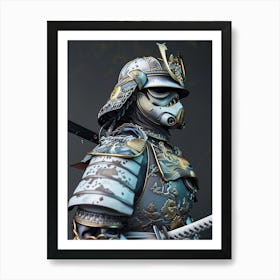 Stormtropper As A Vintagepunk Samurai 45 Art Print