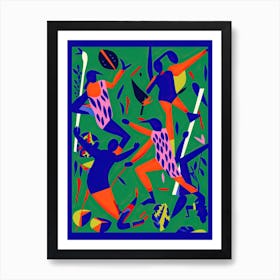 Cricket In The Style Of Matisse 2 Art Print