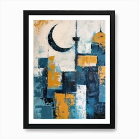 Muslim City Art Print