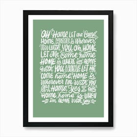 Home, is wherever i'm with you  - Song Lyrics Affiche