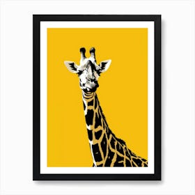 Giraffe 9 Art Print