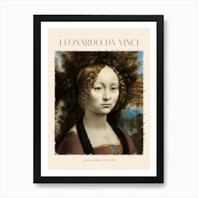 Leonardo Da Vinci 2 Art Print