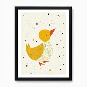 Yellow Mallard Duck 4 Art Print