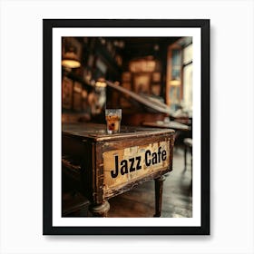 Jazz Cafe Art Print