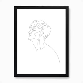 Thinking Boy Art Print