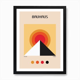 Bauhaus Pyramid 2 Art Print