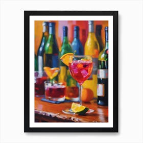 Glass Of Wine Art Print