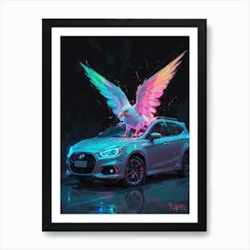 Hyundai Art Print