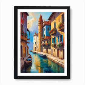 Venice Canal 11 Art Print