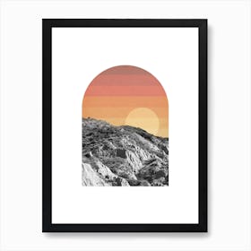 Arch-Sunrise 35 Art Print