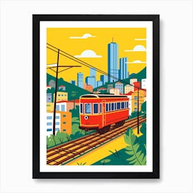 Brazil Travel Illustration Art Print