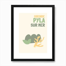 PYLA SUR MER 2 Art Print