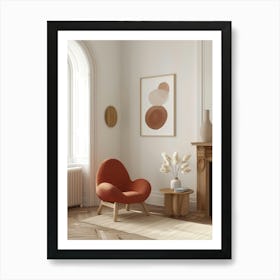 Modern Living Room 8 Art Print