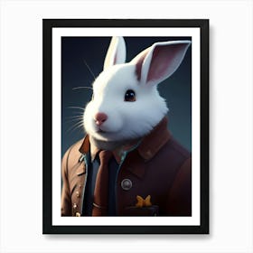 White Rabbit 2 Art Print