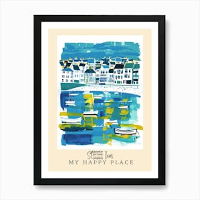 My Happy Place St Art Print