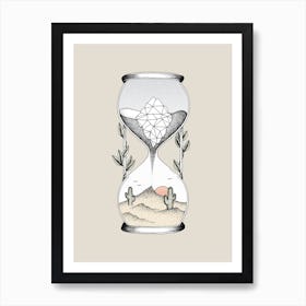 Time Is Running Out Art Print