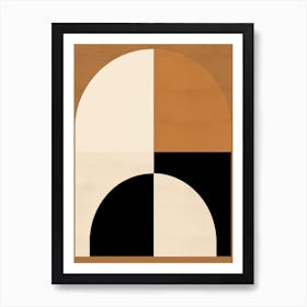 Friedrichshafen Form, Geometric Bauhaus Art Print