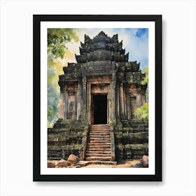 Angkor Wat World Wonder Art Print